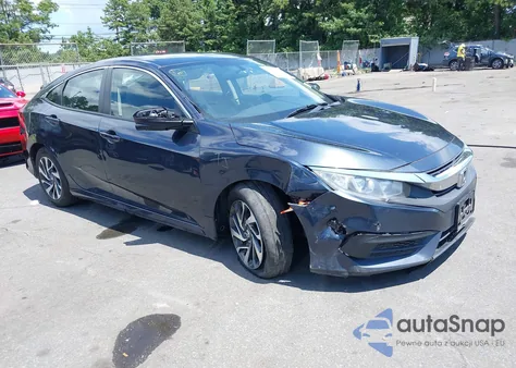 2017 Honda Civic Ex from USA, damaged, VIN 19XFC2F76HE214219